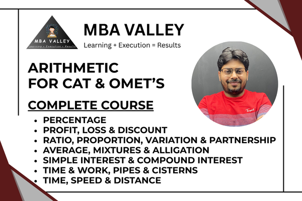 Arithmetic For CAT & OMET'S cover