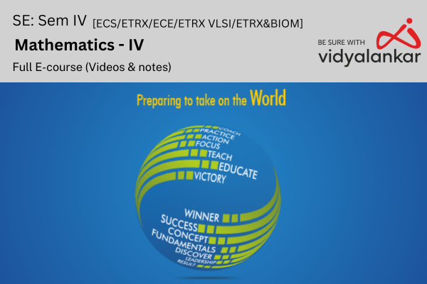 Maths IV [ECS/ETRX/ECE/ETRX VLSI/ETRX&BIOM] cover