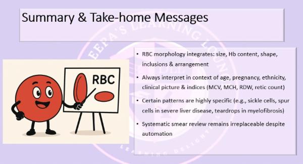 RBC inclusions cover