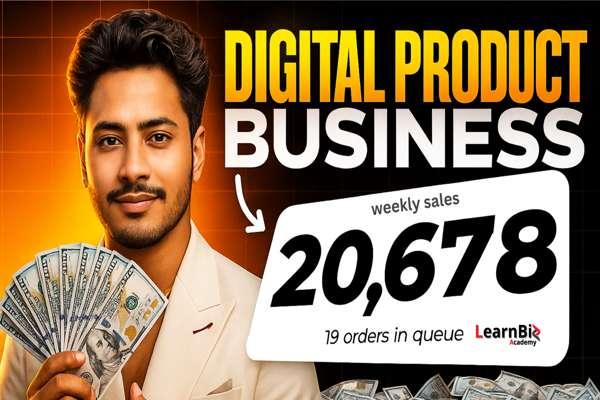 LearnBiz Academy – Digital Product Business Course cover