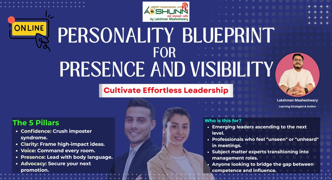 Personality Blueprint for Presence and Visibility  cover