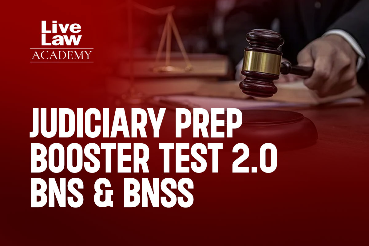 Judiciary Prep Booster Test 2.0 -BNS & BNSS cover