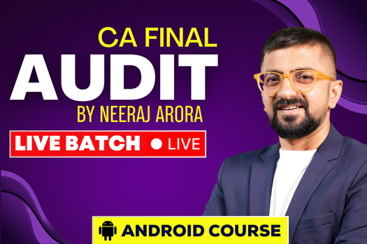 CA Final Audit Android App | Live Batch | Neeraj Arora cover