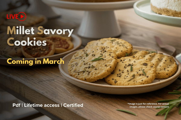 Millet Savory Cookies cover