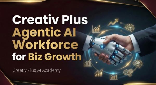 Creativ Plus - Agentic Ai Workforce For Biz Growth | sales & Product Growth Traning cover