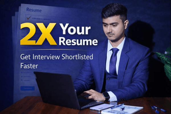 2X Your Resume for Interview Shortlisting cover