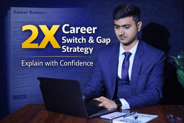 2X Your Career Switch & Career Gap Strategy cover