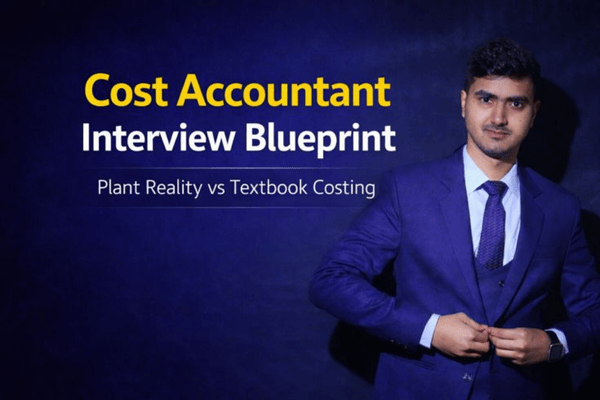 Cost Accountant Interview Blueprint cover