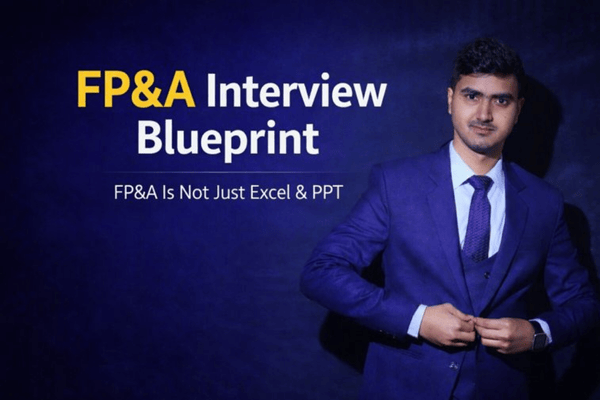 FP&A Interview Blueprint cover