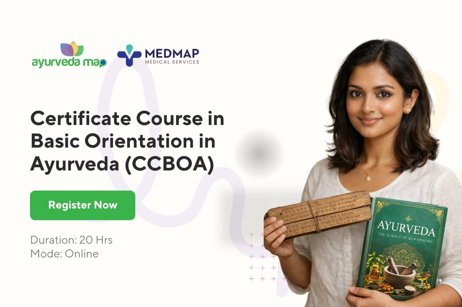 Certificate Course in Basic Orientation in Ayurveda (CCBOA) cover
