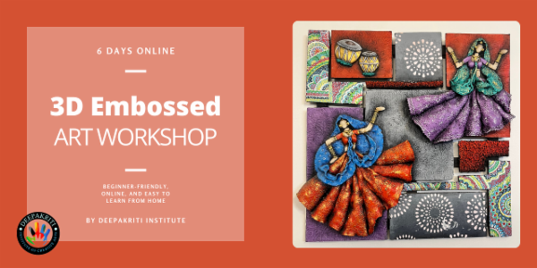 3D Embossed Art Workshop cover