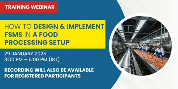 How to Design & Implement an FSMS in a Food Processing Setup cover