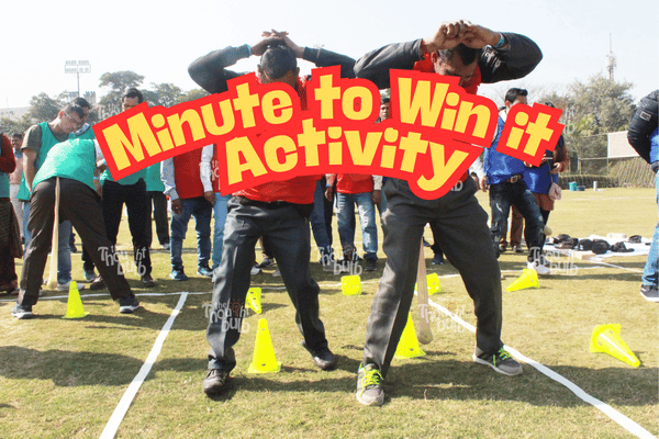 Minute To Win It | Training activity on Team Bonding
