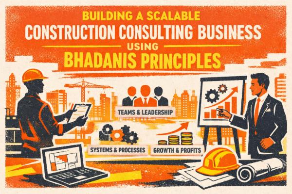 Building a Scalable Construction Consulting Business Using BHADANIS Principles Online Course cover