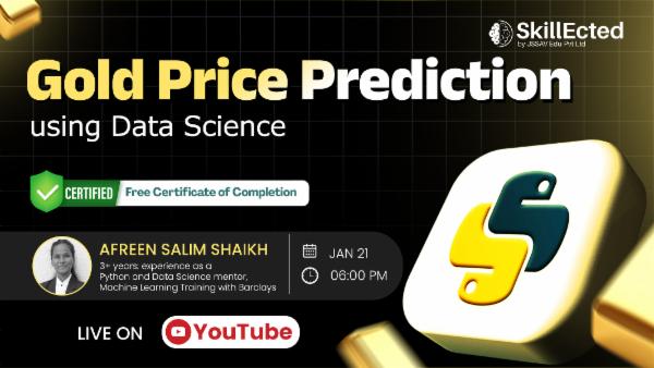 Gold Price Prediction using Data Science. Learn how data drives real-world financial forecasting   cover