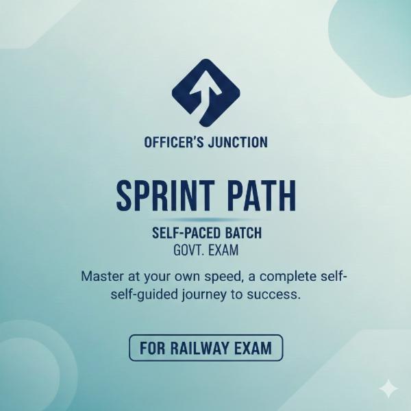 Sprint Self Paced (Final Selection Batch - Railway Exam) cover