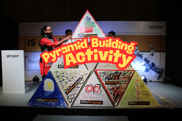 Pyramid Building | Training activity on Problem Solving & Collaboration