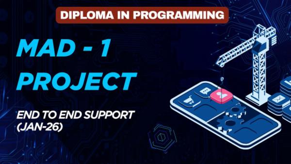MAD-1 Project | JAN-26 | End-to-End Support cover