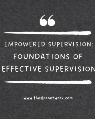 Foundations of Effective Supervision cover