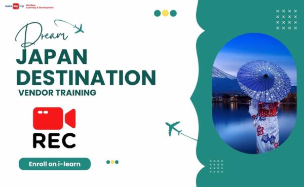 Recording : Japan Destination Vendor Training cover