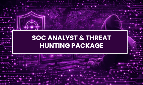 SOC Analyst & Threat Hunting Package cover