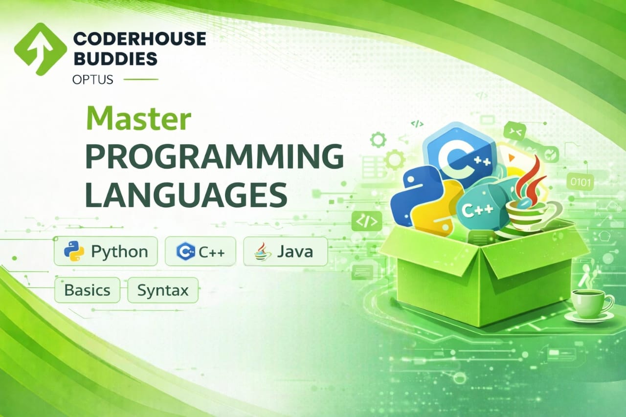 Programming Languages (Python,c++,Java) cover