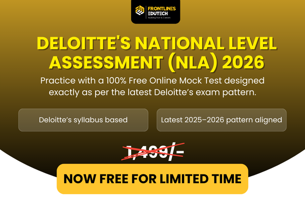 Deloitte NLA Mock Test cover