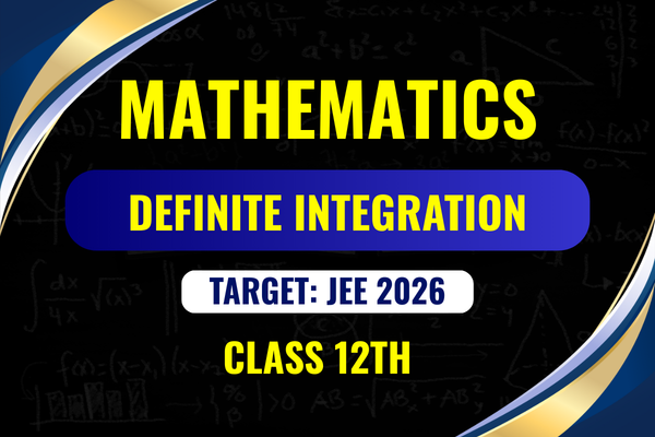 Definite Integration Class 12th cover
