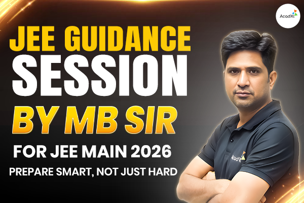 JEE Guidance Session by MB Sir cover