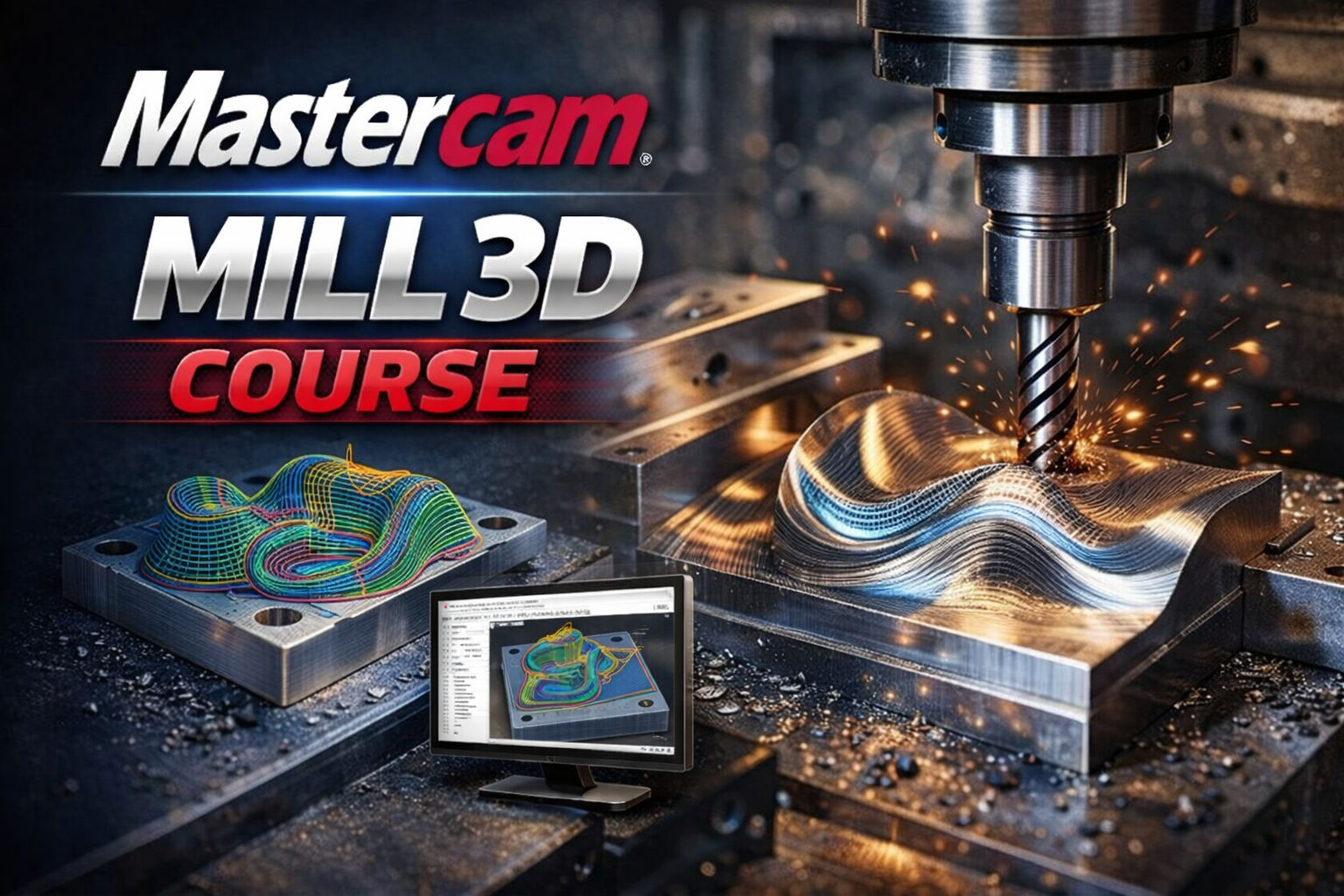 Mastercam Mill 3D cover