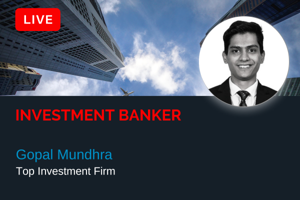 Internship | July 2026 | Investment Banker cover