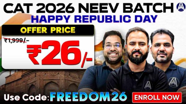 NEEV Batch for CAT 2026 cover