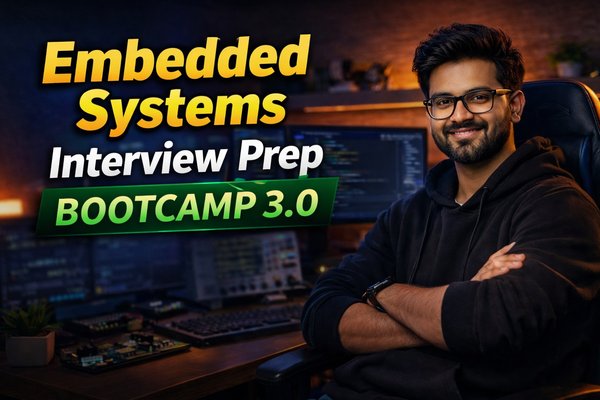 Embedded System Interview Prep Bootcamp 3.0 cover
