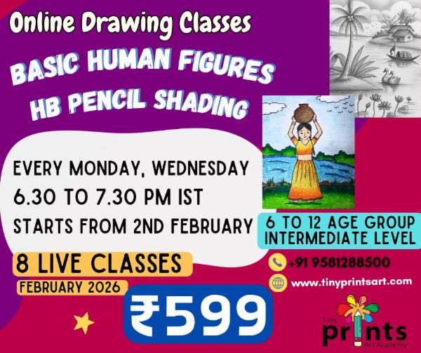 6 to 12 Age Group Monday - Wednesday February 2026 Batch cover