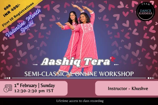 Aashiq Tera – Semi-Classical Online Workshop cover