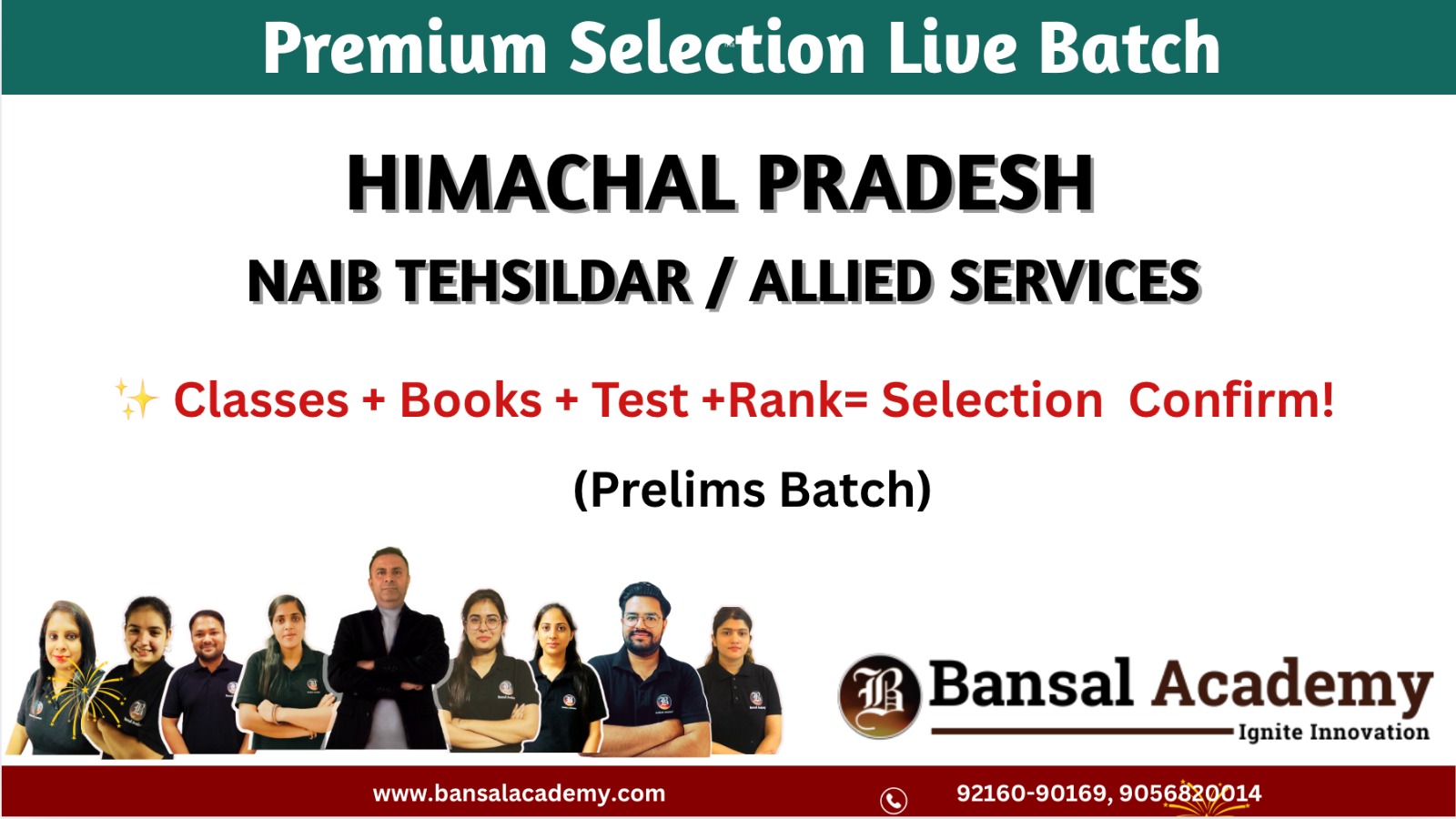 HIMACHAL PRADESH ALLIED SERVICES / NAIB TEHSILDAR PRELIMS LIVE BATCH