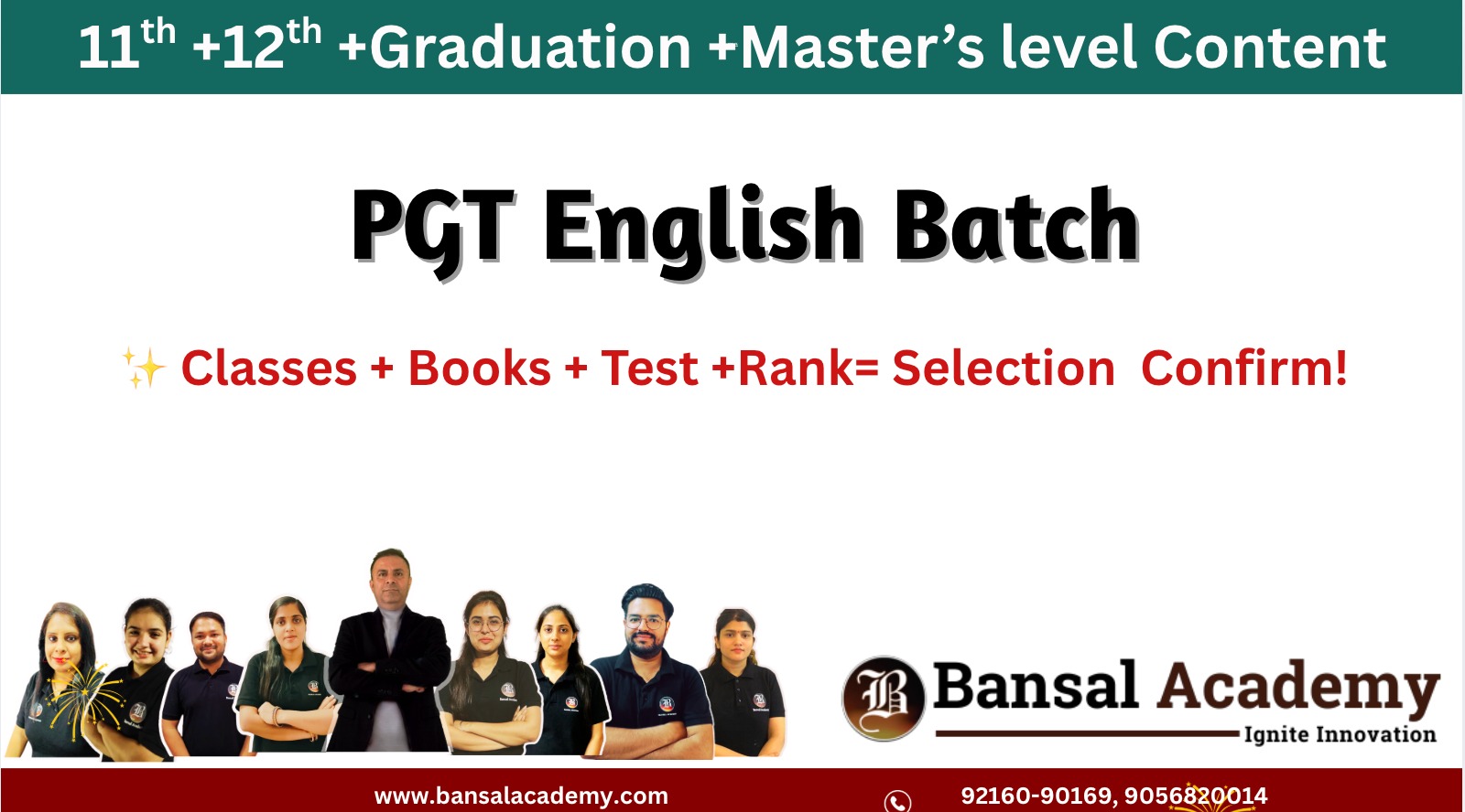 PGT English Recorded Batch cover