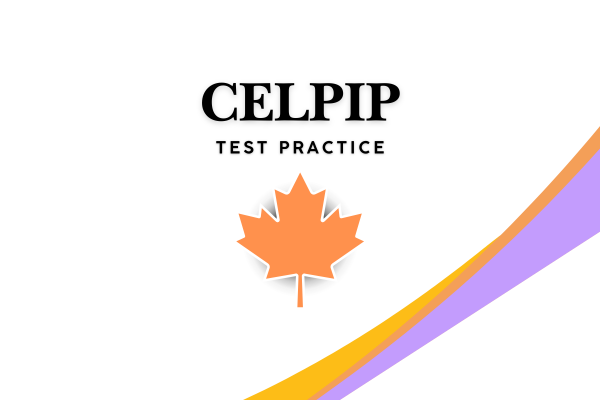 CELPIP Listening & Speaking cover