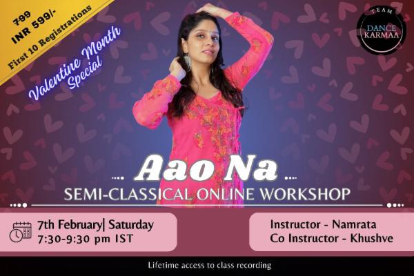 Aao Na – Semi-Classical Online Workshop cover