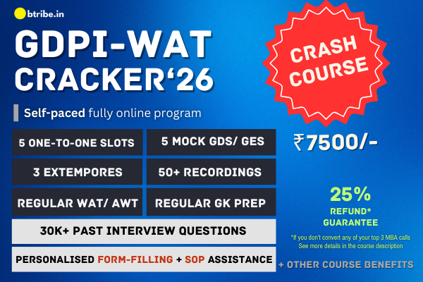 GDPI-WAT Cracker 2026 (Crash Course) - February Batch cover