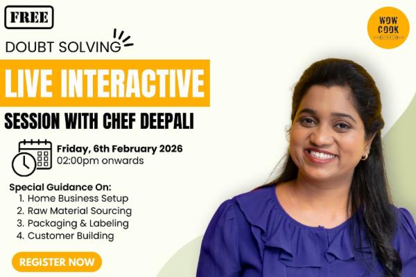 ✨Doubt Solving Session with Chef Deepali ✨ cover
