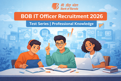 BOB IT Officer Recruitment 2026 Test Series  cover