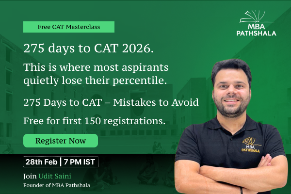 275 Days to CAT 2026 – Mistakes to Avoid cover