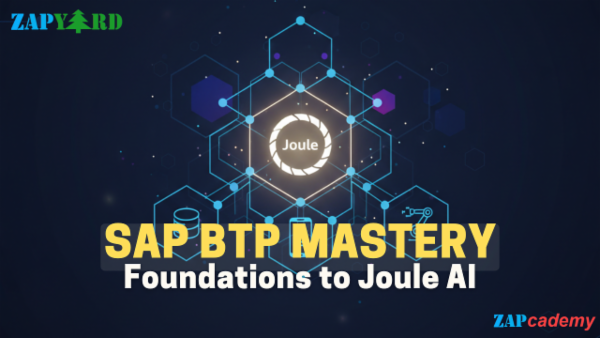 SAP BTP Mastery - Foundations to Joule AI cover