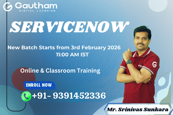 ServiceNow Live Classes : New Batch Starts from 2nd February 2026 11:00 AM cover