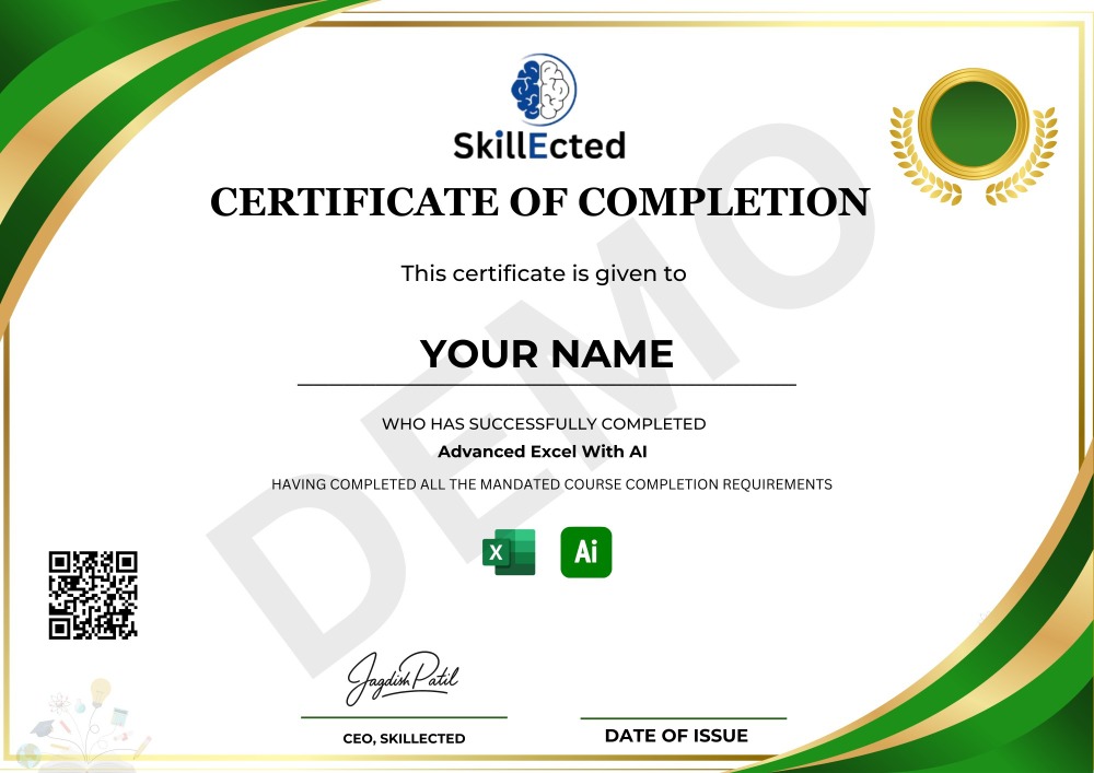 Sample  Certificate
