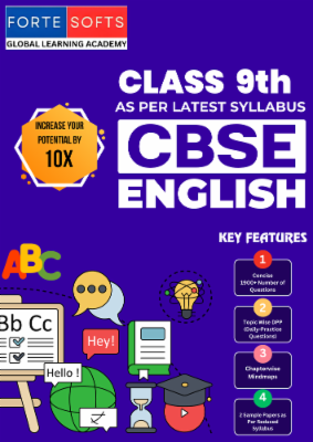 CBSE Class 9 English cover