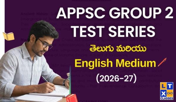 APPSC Group 2 Test Series English and Telugu Medium (2026-27) cover