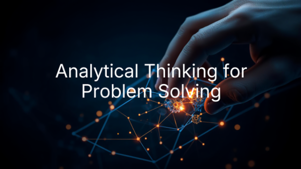 Analytical Thinking for Problem Solving cover