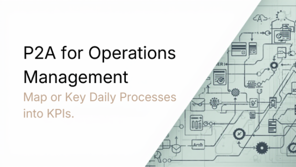 P2A for Operations Management: Mapping Daily Processes into KPIs cover